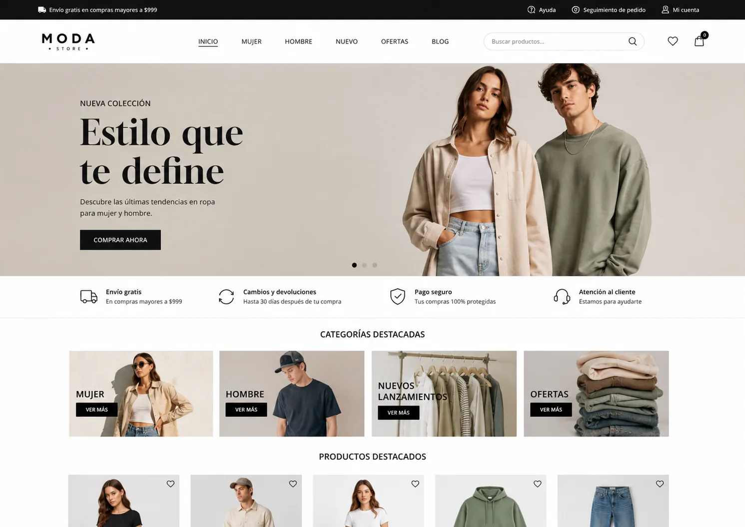 Tiendas de todo tipo
